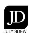 Trademark July’sDew + Logo