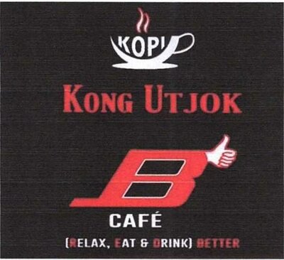 Trademark Cafe Kopi Kong Utjok + Logo