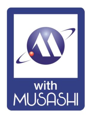 Trademark Logo M, with MUSASHI