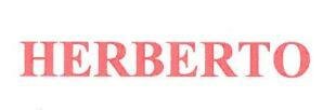 Trademark HERBERTO