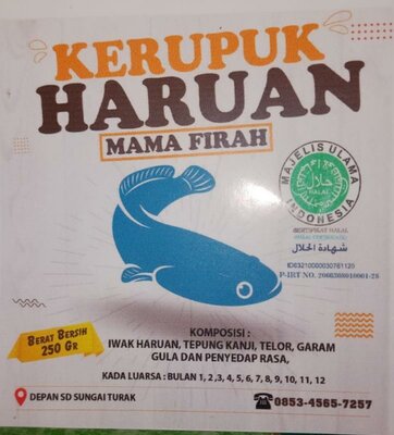 Trademark Kerupuk Haruan Mama Firah