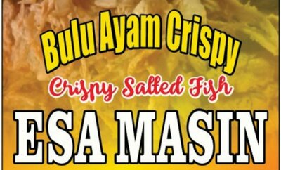 Trademark ESA MASIN BULU AYAM CRISPY crispy salted fish + Logo