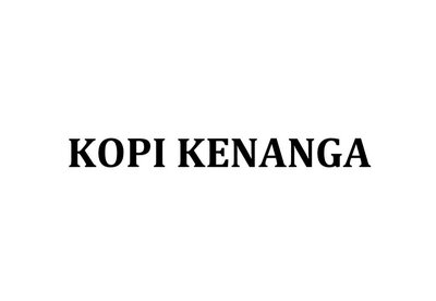 Trademark KOPI KENANGA