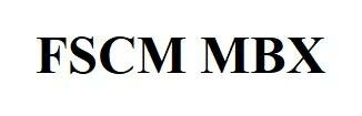 Trademark FSCM MBX