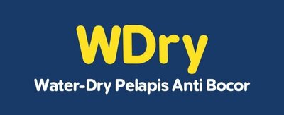 Trademark WDry Water-Dry Pelapis Anti Bocor