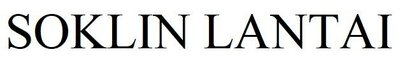 Trademark SOKLIN LANTAI