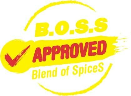 Trademark B.O.S.S APPROVED Blend of SpiceS + Logo