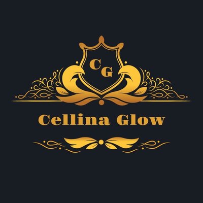 Trademark Cellina Glow + Lukisan dan Logo CG