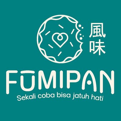 Trademark FUMIPAN Sekali coba bisa jatuh hati + Huruf non latin + Logo