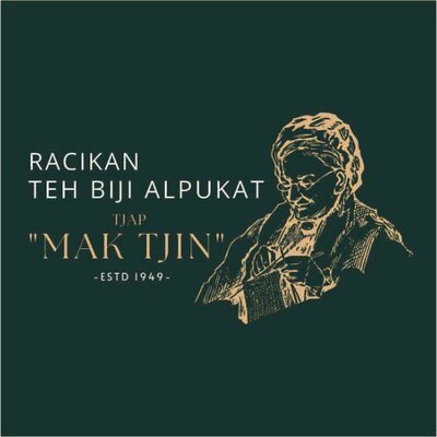 Trademark Tjap Mak Tjin racikan teh biji alpukat estd 1949 + Gambar/Logo