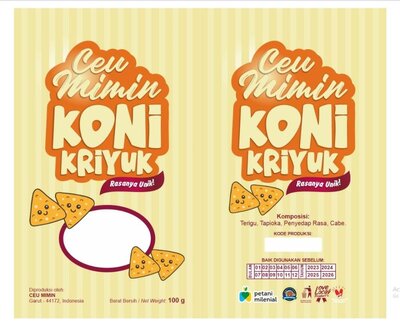 Trademark Ceu Mimin Koni Kriyuk Rasanya Unik!