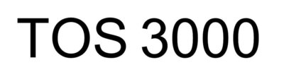 Trademark TOS 3000