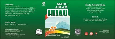 Trademark MADU ASLAM HIJAU