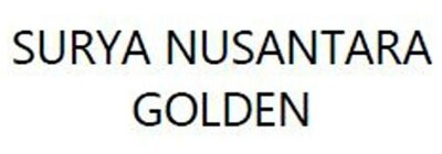 Trademark SURYA NUSANTARA GOLDEN