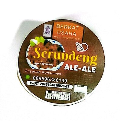 Trademark SERUNDENG ALE-ALE