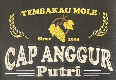 Trademark TEMBAKAU MOLE CAP ANGGUR PUTRI Since 2023 + LOGO