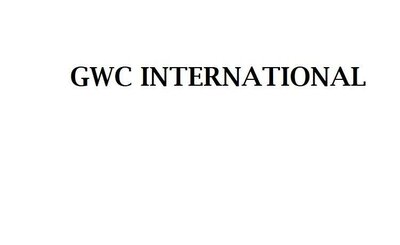 Trademark GWC INTERNATIONAL