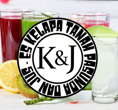 Trademark Es Kelapa Tanah Pasundan dan Jus + Logo K&J + Gambar