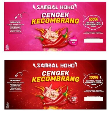 Trademark SAMBAL HOHO CENGEK KECOMBRANG