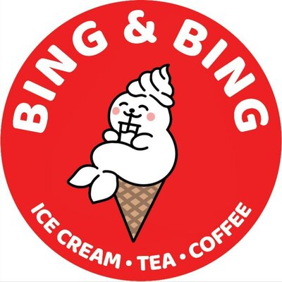 Trademark BING & BING Ice cream Tea Coffee + Logo