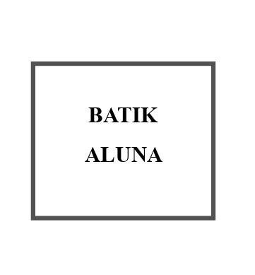 Trademark BATIK ALUNA