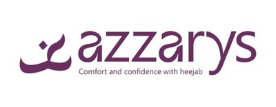 Trademark azzarys Comfort and confidence with heejab + Logo