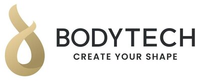 Trademark BODYTECH CREATE YOUR SHAPE + LOGO