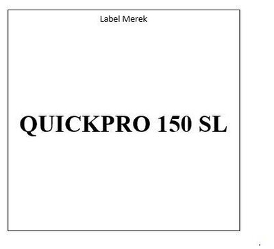 Trademark QUICKPRO 150 SL