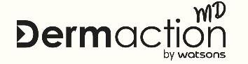 Trademark Dermaction MD by watsons & Device