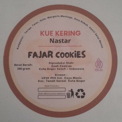 Trademark FAJAR COOKIES + LUKISAN