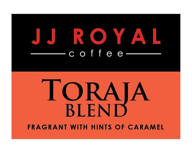 Trademark JJ ROYAL COFFEE TORAJA BLEND FRAGRANT WITH HINTS OF CARAMEL