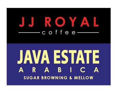 Trademark JJ ROYAL COFFEE JAVA ESTATE ARABICA SUGAR BROWNING & MELLOW