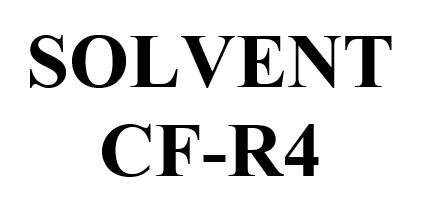 Trademark SOLVENT CF-R4