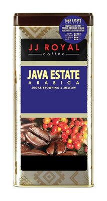 Trademark JJ ROYAL COFFEE JAVA ESTATE ARABICA SUGAR BROWNING & MELLOW + Lukisan