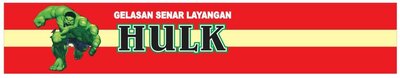 Trademark Gelasan Senar Layangan Hulk