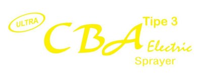 Trademark CBA SPRAYER TIPE 3 + LOGO