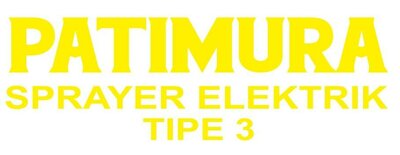 Trademark PATIMURA SPRAYER ELEKTRIK TIPE 3 + LOGO