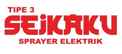 Trademark SEIKAKU SPRAYER ELEKTRIK TIPE 3 + LOGO