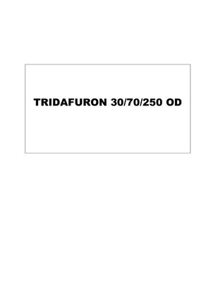 Trademark TRIDAFURON 30/70/250 OD