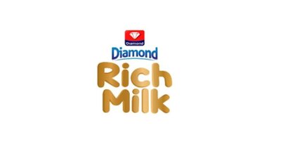 Trademark DIAMOND RICH MILK & Logo