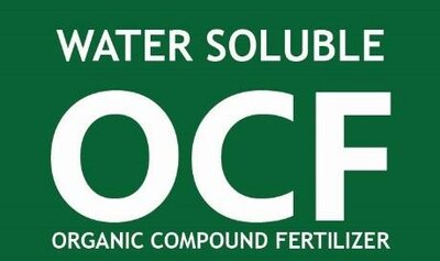 Trademark Water Soluble OCF Organic Compound Fertilizer