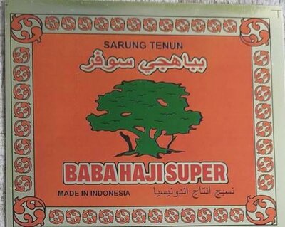 Trademark SARUNG TENUN BABA HAJI SUPER + LOGO