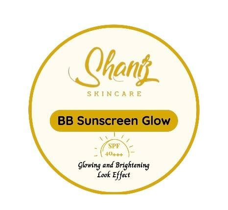 Trademark SHANIZ SKINCARE BB Sunscreen Glow SPF 40+++ Glowing and Brightening Look Effect