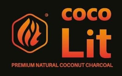 Trademark LIT COCO PREMIUM NATURAL COCONUT CHARCOAL + LUKISAN