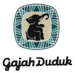 Trademark Gajah Duduk + lukisan