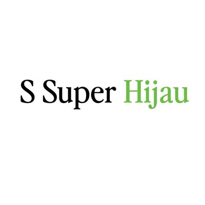 Trademark S SUPER HIJAU