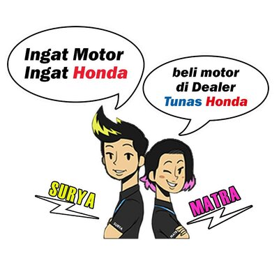 Trademark Ingat Motor Ingat Honda beli motor di Dealer Tunas Honda SURYA DAN MATRA + LOGO/GAMBAR