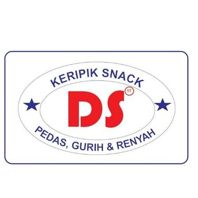 Trademark Keripik Snack DS Pedas, Gurih & Renyah + LOGO