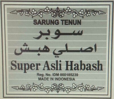 Trademark SUPER ASLI HABASH