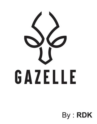 Trademark GAZELLE by RDK + LOGO